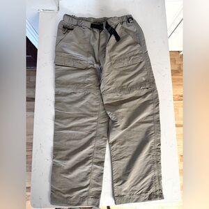 Vintage Men’s The North Face zip away cargo pants